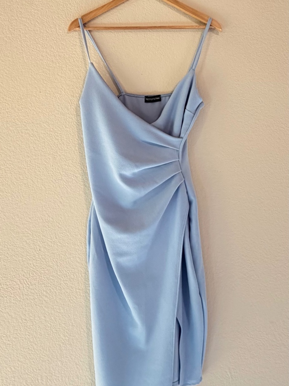 PrettyLittleThing Baby Blue Dress Women’s Size 6